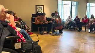Will Taylor and Tony Rogers Playing for Senior Center 2025