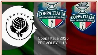 Coppa Italia U18 PROVOLEY vs GIBA - 18/12/2025