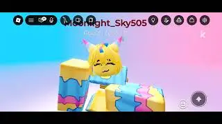 I did a dance on roadblocks, yes, my avatar looks like Yatta from Dandy's world.