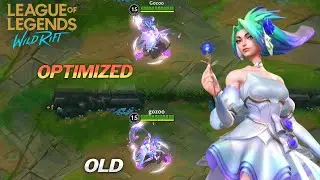 Akali Optimized Crystal Rose VS OLD Stand Pose Wild Rift Comparison