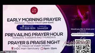 JHDC - Prevailing Prayer Hour