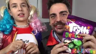 PROBAMOS CHUCHERIAS RARAS de halloween🎃 🎃 🎃 🎃 