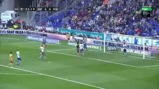 Espanyol vs Barcelona 0-1 Full Match (29/03/2014)