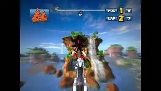 Sonic & SEGA All Stars Racing - Single Race: Ocean Ruin with Shadow the Hedgehog
