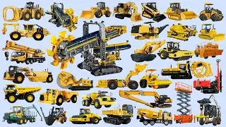 Types of Heavy Construction Equipment | Bucket Wheel Excavator, Skid Steer, Floating Crane