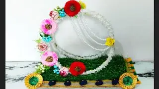 Multipurpose Plate Decoration Ideas । Wedding Tray making । Ring Tray decoration । Home decor ideas