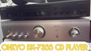 Vintage CD player from Onkyo -  The Onkyo DX-7355.