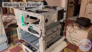 Making RC Printer | HP LaserJet 9040dn/9050dn RC Printer | Kwality Computers | Video by Pk sawant