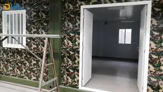 20ft Military Camp Military Container Housing Army Camp Container Homes