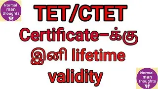 TET and CTET certificate validity extended, recent updates