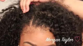 ❤ How I Blend My Natural Hair w/ my Kinky-Curly