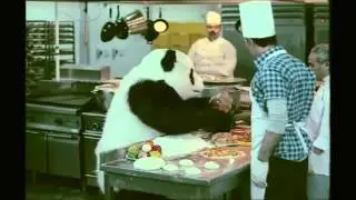 Angry panda commercial