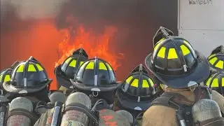 Warren Tech work-based learning culminates with simulated fire investigation project