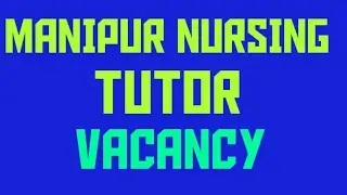 Nursing tutor job 2020 | | Nursing job