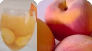 How to make peach Juice at home ,  Aaro ka juice recipe.