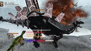 Spawn bosses mess black hole in coming 4force online boss in dinos online for velociraptor field 😈😈😈