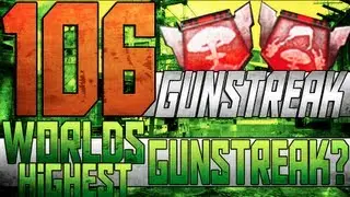 BO2: 106 GUNSTREAK :: HIGHEST GUNSTREAK IN BO2