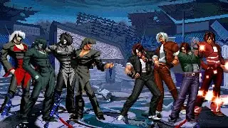 [KOF Mugen] Mugengers | Element Team vs Kusanagi Team [ 4vs4 ]