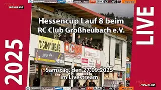 8. Hessencup Lauf beim RC Club Gro&szlig;heubach e.V. Samstag 27.9.2025