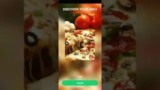React Native FoodD Delivery App - registration and welcome pages