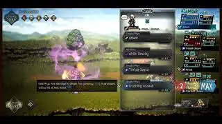 Octopath COTC F2P Trivially Beating Master Tower Floor 8 (Atlasdam lvl 100) with EX Fiore