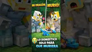 Domestiqu&eacute; a mi primer drag&oacute;n&hellip; y muri&oacute; 💔🐉 #shorts  #minecraft #gaming #minecraftshorts #dragon