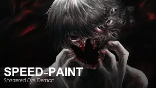 SPEED-PAINT Shattered Eye Demon