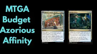 MTGA Budget Azorious Affinity Deck Casual Gameplay
