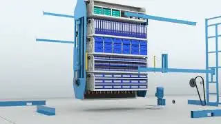 vertical storage carousel