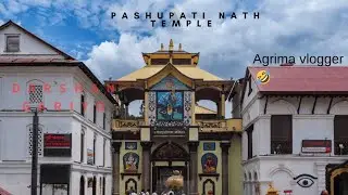 Pepsi dustbin vetaiyo  Mandir ma 🤣|| pashupati Nath temple || Agrima vlogger || 