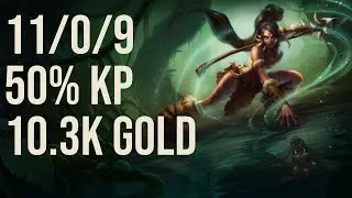 Cuzzzzzzz Nidalee Jungle vs Rumble KR 11.16 Challenger Replay