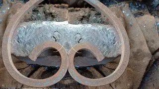 Awesome Tricks Of Square Bar Bending // Square Bar Grill Design