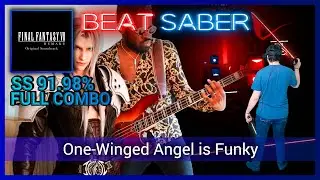 Beat Saber | One-Winged Angel is Funky - Alex Moukala | Expert+ [SS 91.98%] [FC] Mixed Reality