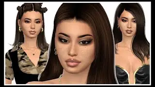 Emery Vann (Mixed Race Sims) - Sims 4 CAS + CC Folder & Sim Download