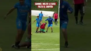 😂 #gabrielmilito  le hace FALTA al #CHUYON en PARTIDO DE #Chivas vs #prensa en #VERDEVALLE