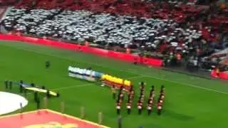 England National Anthem v Montenegro 11/10/13