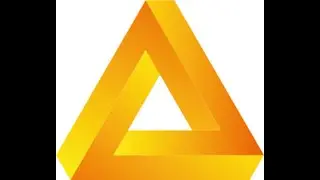 impossible triangle illustrator | penrose triangle illustrator | triangle logo illustrator