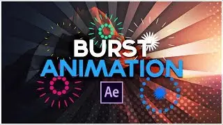 Animancion de Burst - After Effects Tutorial - Sin plugins