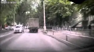USA Car Crash Compilation Fail 2014   10