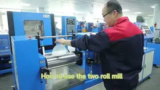 ZL-3018 Two Roll Mill Mixing Mill Open Mixing Mill#machine #factory #testingmachine