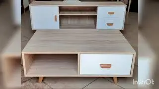 Table tv + Table basse style scandinave