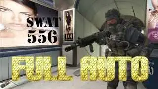 Black ops 2 Swat 556 Montage (full auto, ridiculous kills, vertigo fail)