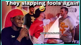 Slap Tournament Crazy 🤣 Chiseled Adonis / 8 Man Soul Slapping Tournament