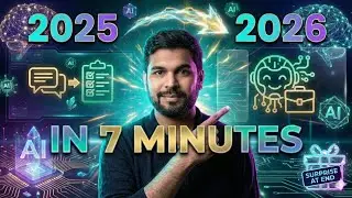 2025 AI Recap in 7 Minutes + 2026 : 5 Predictions