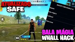 SAIU! INJECT V1 BALA M&Aacute;GICA + WALLHACK FF SNOOPY 🔥 NOVA ATUALIZA&Ccedil;&Atilde;O ANTIBAN | HACK FREE FIRE 😈