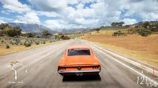 Forza Horizon 5 - Ford Mustang GT 2+2 Fastback 1968 - Open World Free Roam Gameplay