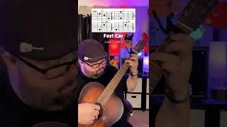 Fast Car by Luke Combs Guitar Tutorial! #shorts #youtubeshorts #guitar #music #guitarra #musica