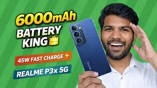 Realme P3x 5G Full Review | 6000mAh Battery, 45W Fast Charging, Dimensity 6400