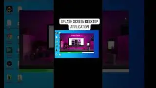 Splash Screen in Desktop Application #splashscreen  #desktop #codewab