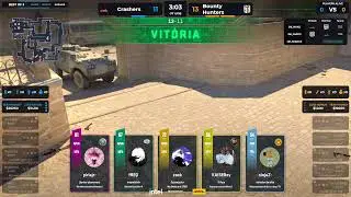 AO VIVO: BOUNTY HUNTERS vs CRASHERS | ESL Challenger League SA | Season 50
